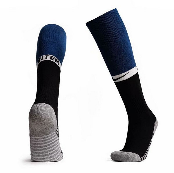 Inter Milan Socken Heim 2019-20 Blau Fussballtrikots Günstig